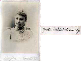 Bertha (Kirkpatrick) Berridge