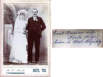 Ernst & Wanda (Salge) Kruse