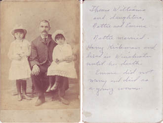 Thomas, Nettie, & Emma Williams